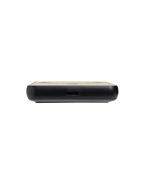 Powerbank magnetica da 5.000 mah 5W Zen in bambù e rPlastica